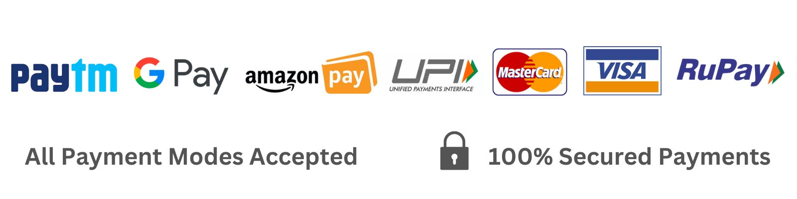 Accepted payment methods